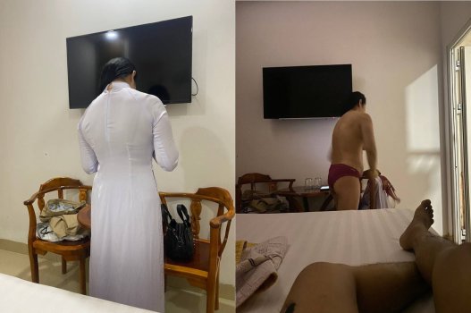 Clip nóng cô giáo chịch phụ huynh siêu hăng