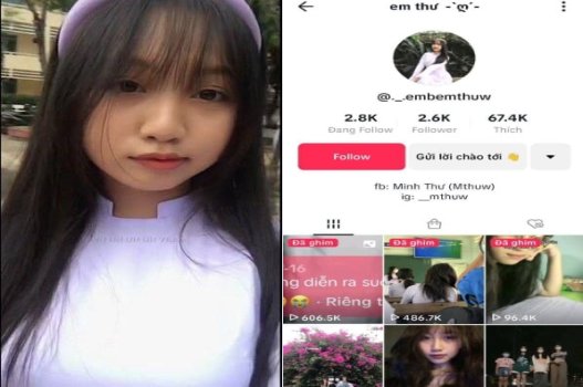 Cô nàng Thư TikTok lộ clip sex đình đám